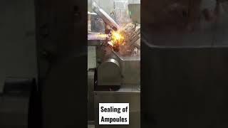 Sealing of Ampoules    #pharmacy #industrialpharmacy