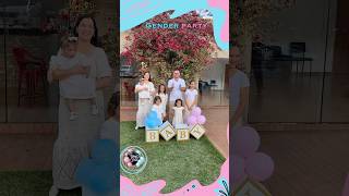 Finally, after 5 daughters, the next one will be... ❤️💙🎉 #genderreveal #babyshower