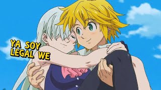 🔶EL DEMONIO QUE SE ENAMORÓ DE UNA DIOSA !! | Nanatsu no Taizai (Parte 2)