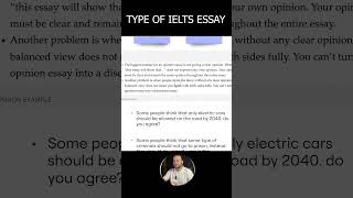 IELTS opinion essay #shorts