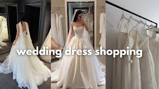 COME WEDDING DRESS SHOPPING with me in NYC! (Vera Wang, Danielle Frankel, Ines Di Santo)