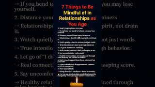 7 Things to Be Mindful of in Relationships as You Age #lifeadvice #love #healthandwellnessforseniors