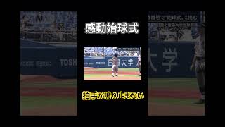 感動始球式 #music #splatoon3 #ebaseball #sbhawks #swallows #プロ野球 #野球 #感動する話 #ミセスグリーンアップル #かっこいい #すごい