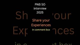 PNB SO industry officer #pnbso2025 #ibpspo #bankingexams #ssccgl #upsc #govtjobs #interview #banking