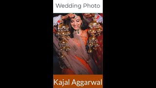 kajal agarwal wedding photos #shorts