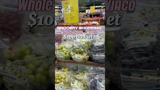 $100 Grocery Shopping Budget 🛒 #groceryshopping #groceryhaul2025
