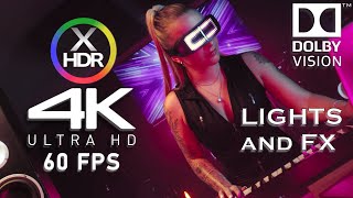 4K HDR 60 FPS - Lights and FX | True Vibrant Wide Gamut Colors and Brightness Experience