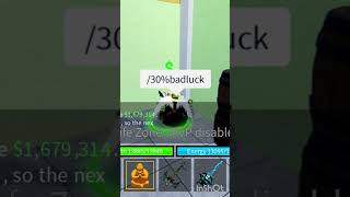 i roll a mythical fruit in blox fruits #roblox #kitsune