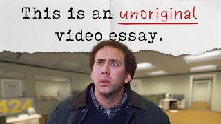 The Pathetic Struggle for Originality