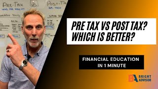 Financial Education: Pre Tax vs Post Tax? Explained In 1 Minute #shorts 📈🔥