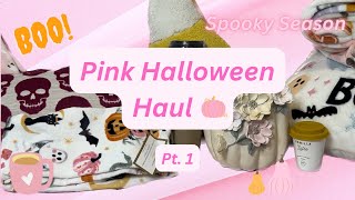 2023 Pink Halloween Haul part 1 | HomeGoods | Burlington | Ross | TJ Maxx