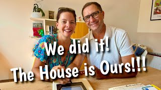 The French cottage is officially ours! Let the work begin! Ep. 3