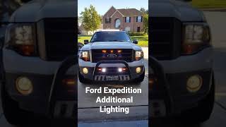 Ford Expedition extra lights. #shorts