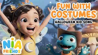 Halloween Costumes Song for Children | Halloween Song for Kids | Nia and Friends
