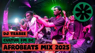 CULTUR FM DC (2025 Live Afrobeats Mix by DJ Teabee,  MC El Chapo)
