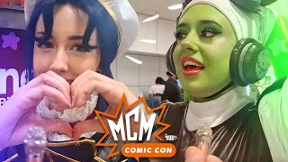 Interviewing Cosplayers at MCM Birmingham with a Mini Microphone #cosplay
