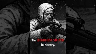 Deadliest Sniper in History : Simo Häyhä/ HistoryByRee #WWII #historyshorts  #historyfacts