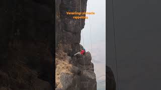 Rappelling at vanarlingi pinnacle 😲breath taking minutes, jivdhan fort.