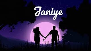 Janiye (Slowed + Reverb) | Vishal Mishra, Rashmeet Kaur | Chor Nikal Ke Bhaga