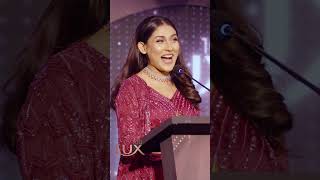 Shining brighter than ever at the LUX 100 year event, LUX Superstar Mehazabien Chowdhury.