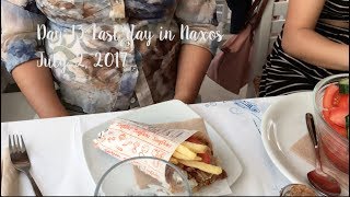 Day 13: Last day in Naxos | Summer 2017!
