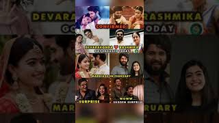 Marriage Confirmed 😱 Vijay Devarakonda and Rashmika Mandhana 🔥 #shorts #memes #rashmikamandann