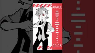 【創作】赤毛 AKAGE【瓦礫の魔女は。】【OC】 #shorts