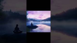 Mindfulness 💟🧘✨ #morningmeditation #asmrsounds #lakeambience #mindfulnessasmr #focusandclarity