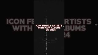ICON female artists this year!🌟 #billieeilish#taylorswift#tyla#arianagrande#Charliexcx#Rosé#fyp