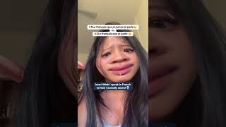 🇫🇷 what i think i sound like speaking french vs REALITY  #funny #frenchforbeginner