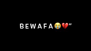💔😥 Sad Song iMovie black screen status 😭 imovie black screen whatsapp status 💔 B Praak Song | broken