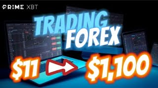 Seri Margin Trading - Trader: #MambaFx - How to Turn $11 Into $1,100 In ONLY 12h Trading Forex?