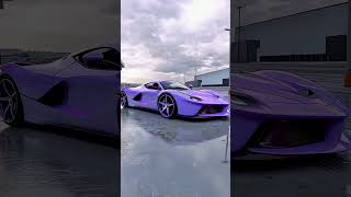 This Purple Ferrari is Pure Perfection#youtubeshorts #ytshorts