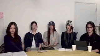 Newjeans live In English #newjeans  #hybe #hyein #hanni #haerin #danielle #minji #fyp #kpop #viral