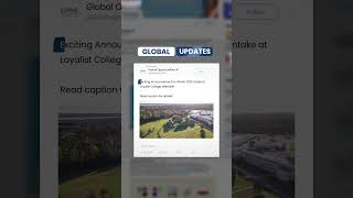 Global Updates | Global Opportunities #globalopportunities  #youtubeshorts  #studyoverseas