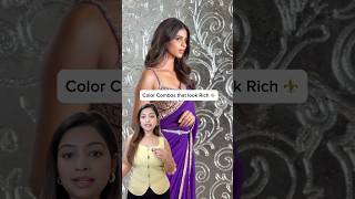 Color combos that look rich ♥️ #indian #bollywood #celebrities #indianwedding #indianoutfits #trend