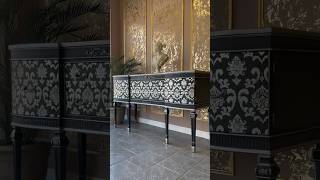 Opulent Furniture Makeover: Silver Details Take Center Stage!