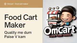 Food Cart Manufacturer #trend #trendingshorts #patna #foodcartdesign #foodcartmaker #omcart