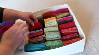 Konmari Sock Folding, the SoxTherapist way!
