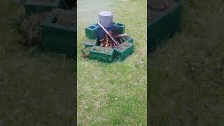 Home made fire pit!