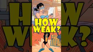 Why Is Invincible's Daughter Weak? #invincible #comics #shorts