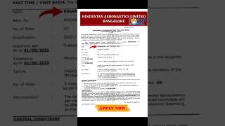 Pharmacist Vacancy 2025 HAL | Eligibility, Salary, Application Process & Apply Now #job