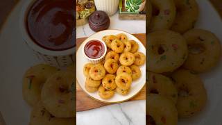 Trending Recipe Of Mini Suji Vada😍 #shorts #snacks #trending