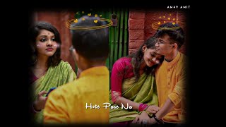 Hote Pare Na 🦋 Lofi Status💫 Bengali Romantic Song✨ Bengali WhatsApp Status🌻New Trending Status