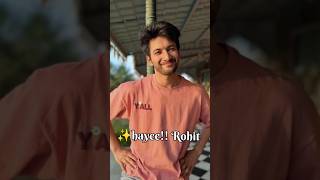 “Hayeee!! Rohit Saraf 🫶✨ Can we all agree he’s everyone’s crush? #RohitSaraf #CrushVibes.