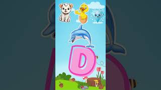 D for Dog | alphabet for kids | phonics song | english alphabet | एबीसीडी #abcd #shorts #ytshorts