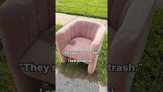 Dirty Old Chair Transformation: Trash to Treasure!