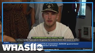 Tyler Shough becomes first Louisville quarterback selected in NFL Draft since Lamar Jackson