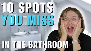 Think Your Bathroom's Clean? Think Again – 10 Things You Miss