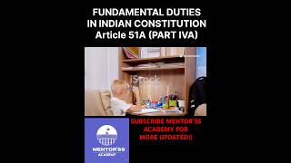 #fundamentalduties #of #indianconstitution #explained #polity #upsc #appsc #tgpsc #mentorssacademy